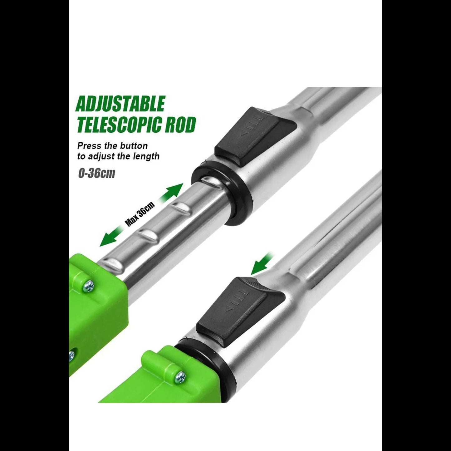 Portable Electric Trimmer 800W with 2 24V Batteries