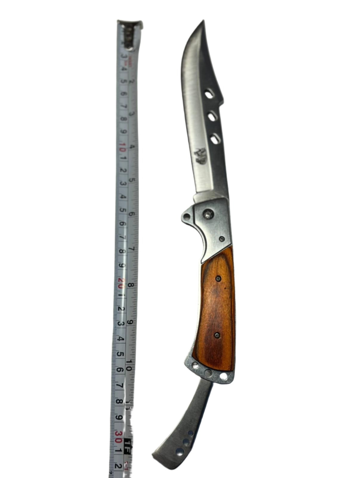 Briceag Bear Style Husa Inclusa, Maner Lemn , Cu Aparatoare Pentru Lama