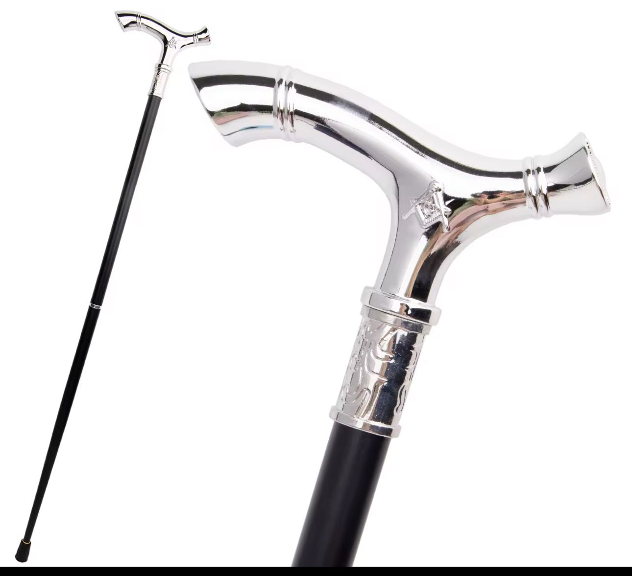 Baston Gothic Cu Design Elegant Și Rafinat, Lama Incorporata (fara tais, 30 cm)