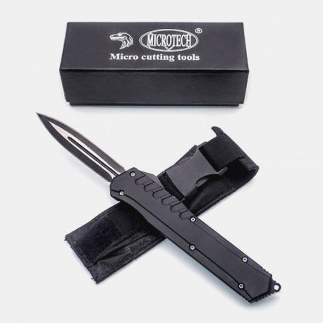 Automata OTF zsebkés, fém tok, nagyon ellenálló, kétélű penge