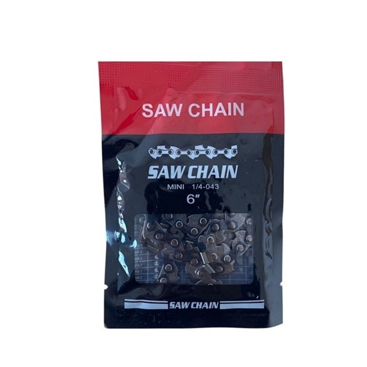 700W Portable Electric Chain Saw, 48V 5000mAh | 2 Batteries + 2 Chains | 6”