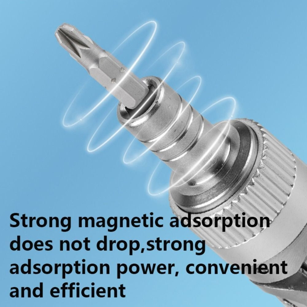 Trusa Tubulare și Biți cu Clichet, 68 Piese