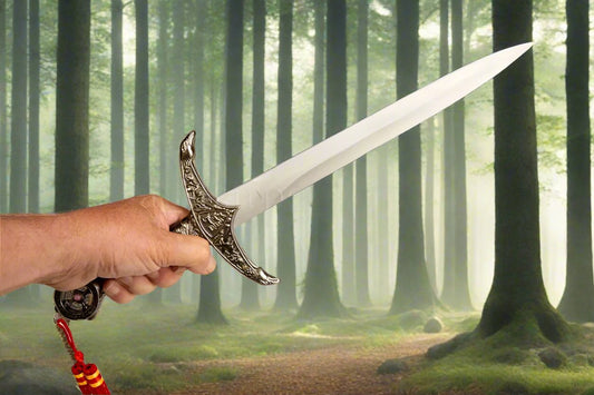 Sabia decorativă a legendarului Robin Hood, Panoplie, NU este ascutita!