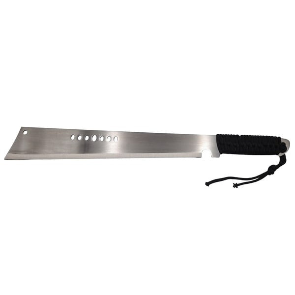 Maceta De Colectie , Battle Knife, 49.5 Cm, Otel Inoxidabil, Argintiu, Teaca Inclusa