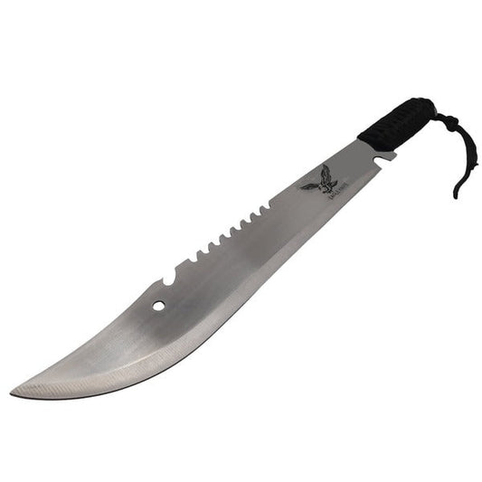 Eagle Knife Collector's Machete, 49.5 Cm, Stainless Steel, Silver, Sheath Included