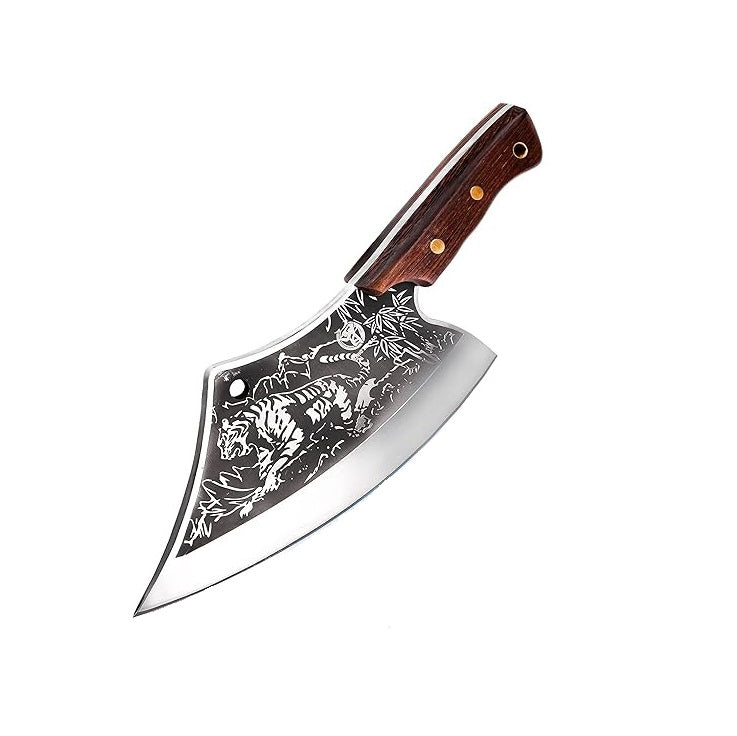 Satar Japonez, Otel Inoxidabil, Full Tang 30 Cm, Lama model Tigru, Husa Inclusa