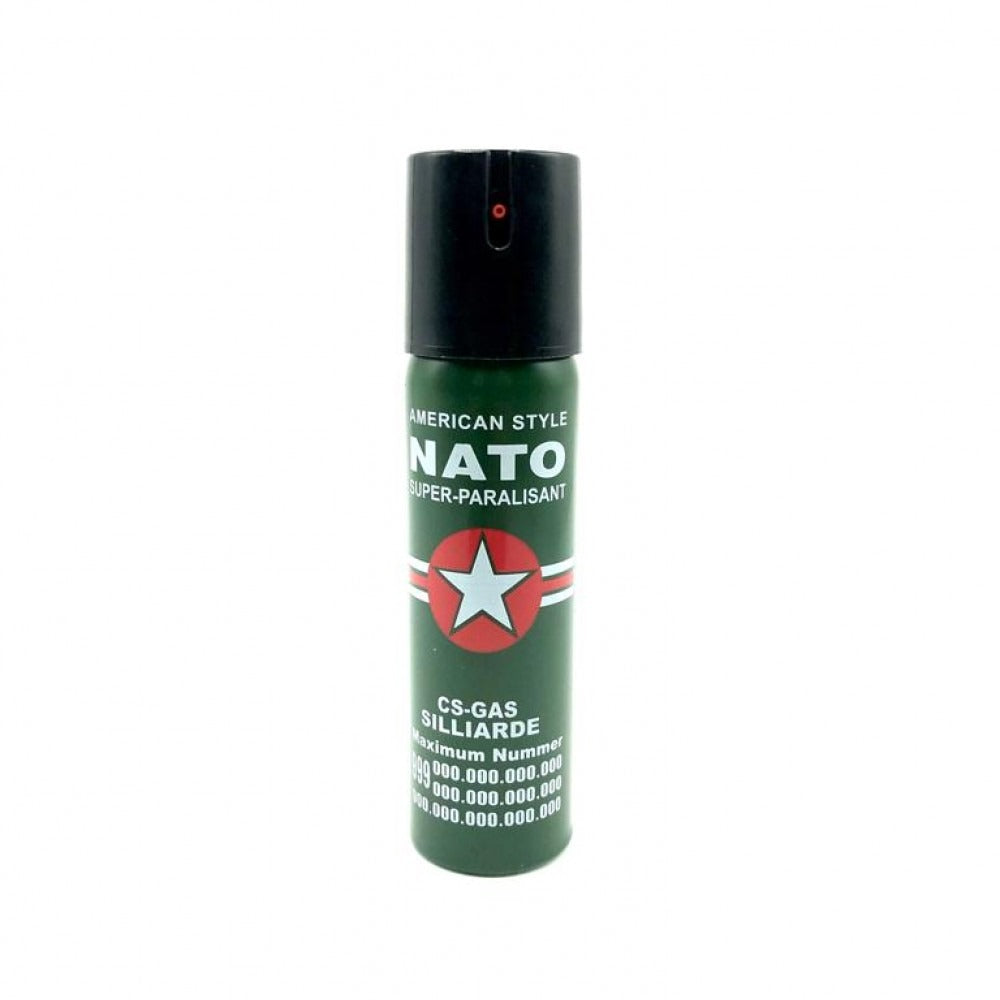 Kit Autoapărare cu Electrosoc TW301 și Spray Paralizant NATO 60ml
