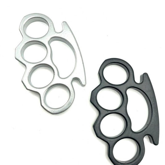 Set Format Din 2 Pumnale Tip Box, Rozeta Autoaparare, 1 Cm Grosime, Argintiu Si Negru