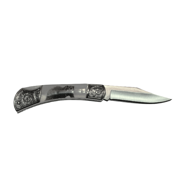Knife With Zamak Handle - 23 cm