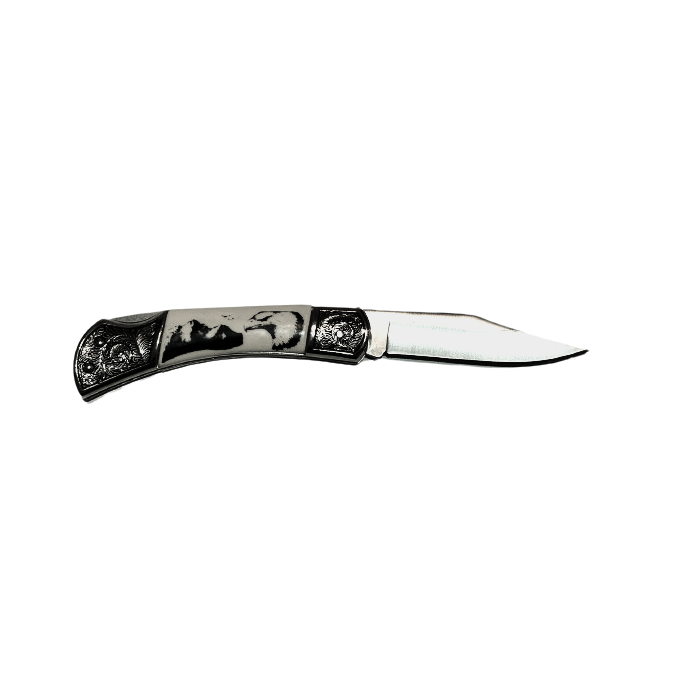 Knife With Zamak Handle - 23 cm