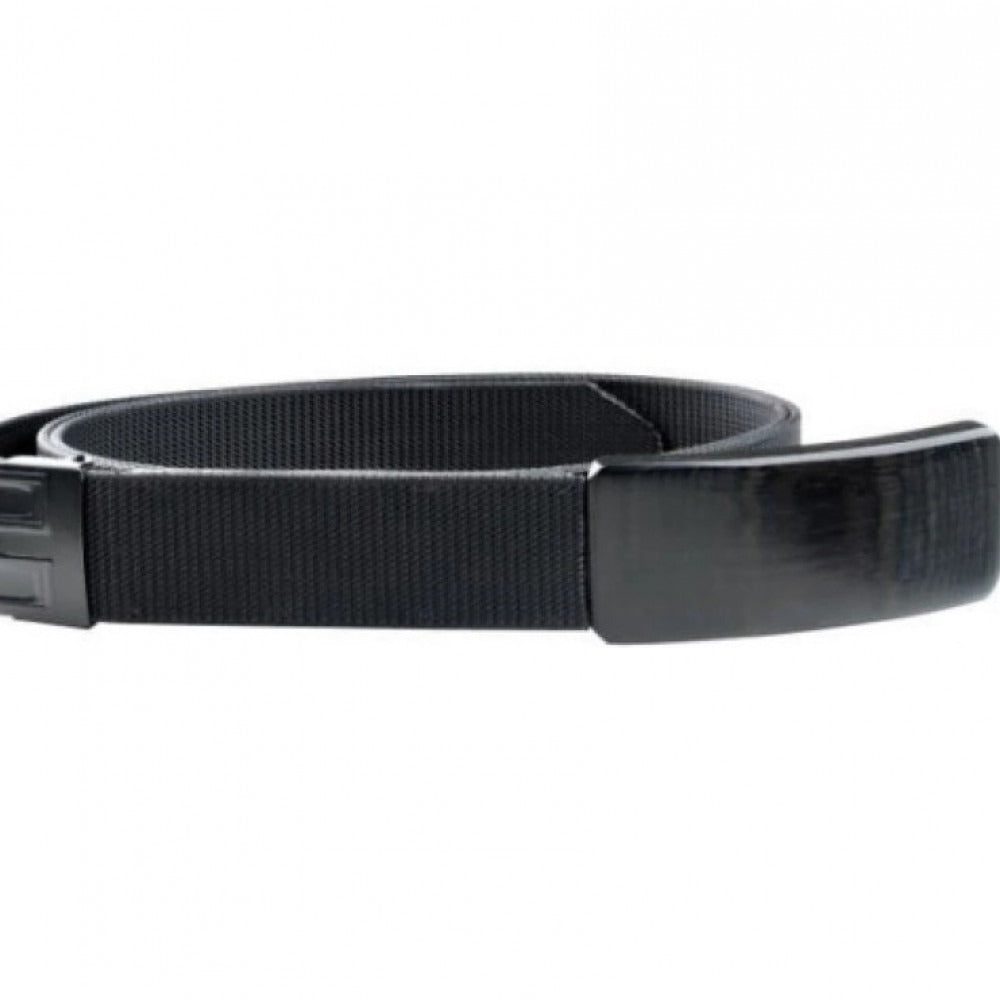 Curea Reglabila 2 In 1, Cutit Incorporat In Catarama, Lama 6cm, Negru