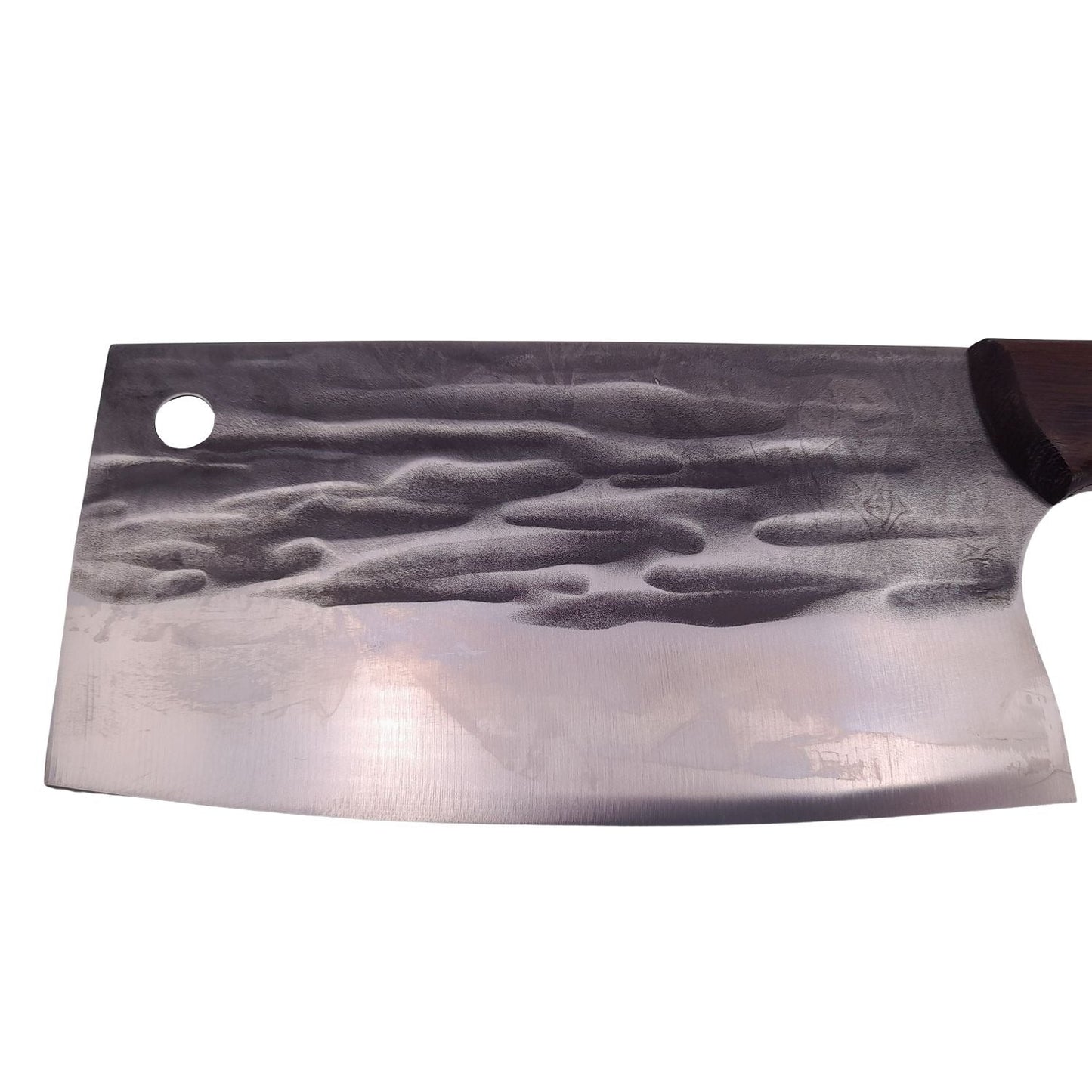 Satar Macelar: Forjat Manual, Otel Inoxidabil cu Carbon, Maner Lemn, Full Tang 30 cm