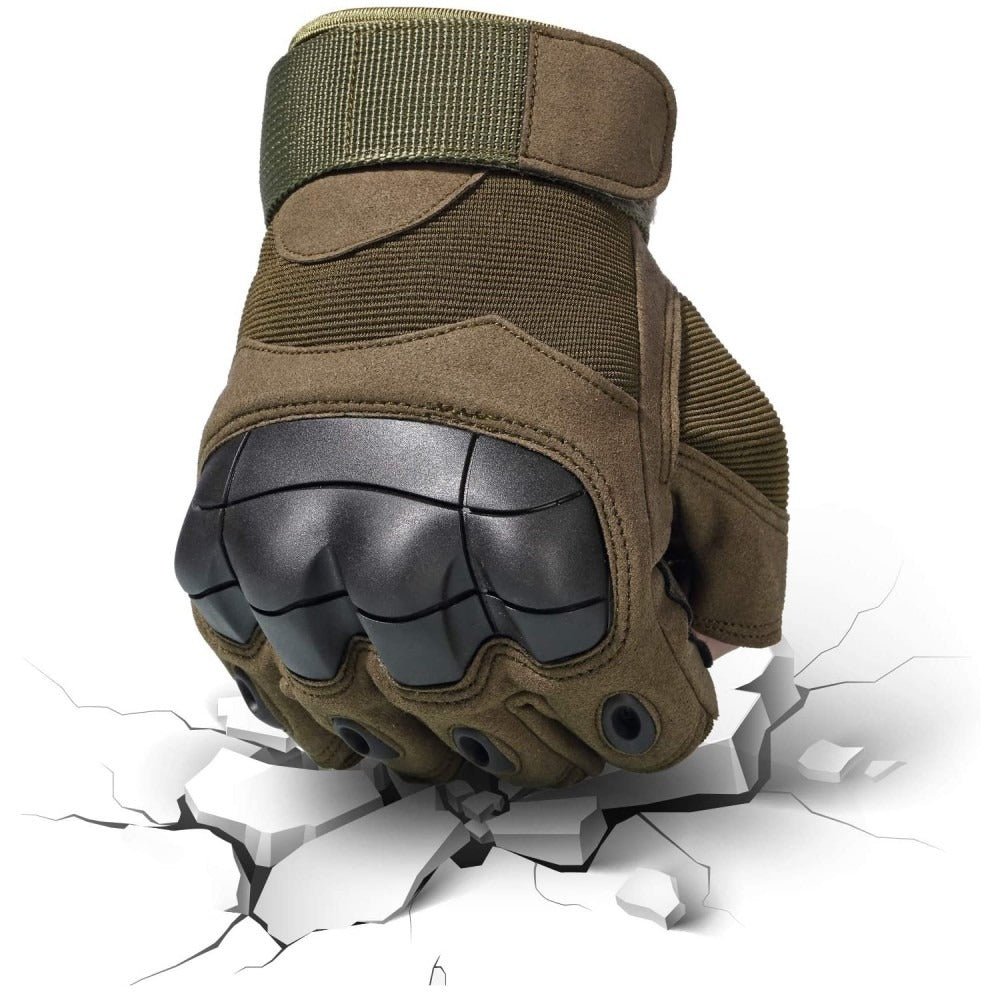 Manusi Tactice Cu Protectie Militara, Fara Degete