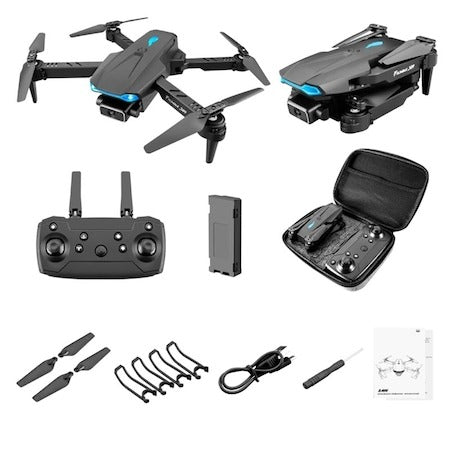 Mini Drone, Andowl, Foldable, Falcon, Fpv, Dual Camera, 1080p