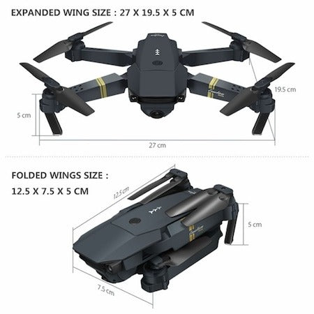 Andowl Sky-97 Drone With Fullhd Camera, Altitude Hold, Foldable Arms