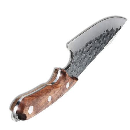 Cutit Japonez, Forjat Manual, Otel Inoxidabil, Full Tang 30 Cm, Husa Inclusa