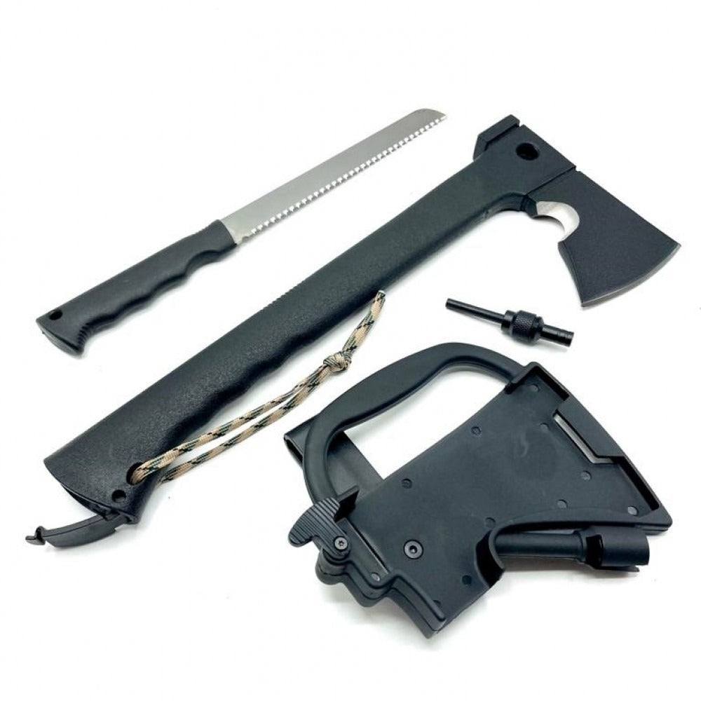 Topor Multifunctional pentru Camping 6 in 1 - Aventuri pe Măsură