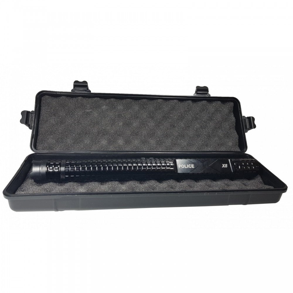 Baton with Electrosoc Police HY-X8 | Strong and Durable Protection