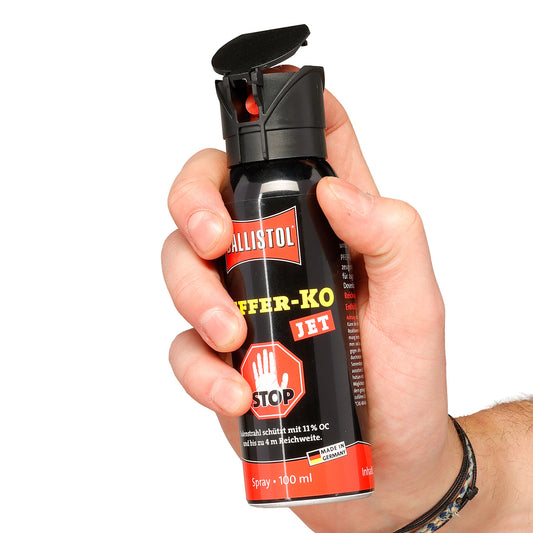 Spray paralizant cu piper BALLISTOL Pfeffer-KO Jet (100 ml)