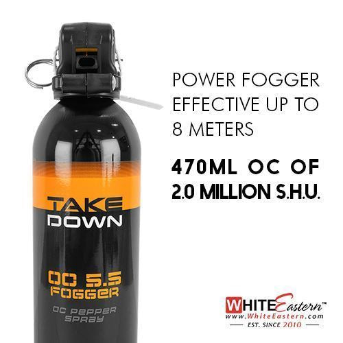 Spray pentru autoapărare TAKE DOWN OC 5.5 Trigger – MK IX 470 ML
