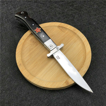 Briceag Rusesc de Colectie cu deschidere manuala 22 cm cu husa pentru prindere la curea