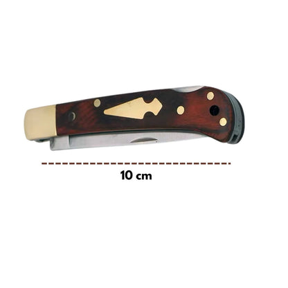 Briceag clasic de coletie 18 cm cu deschidere si inchidere manuala