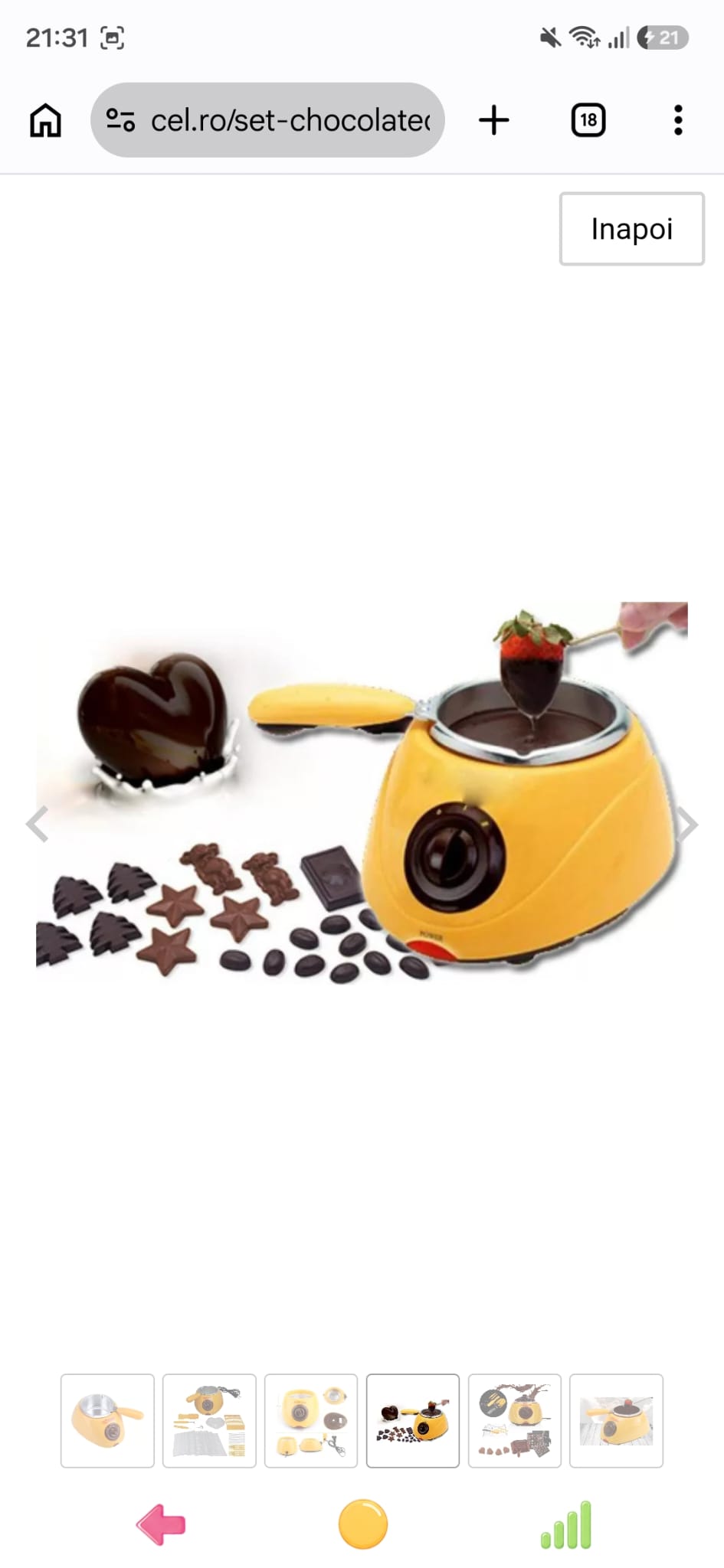 APARAT MULTIFUNCTIONAL PT TOPIT CIOCOLATA
