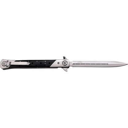 Stiletto Manual Knife, 34 Cm, Black