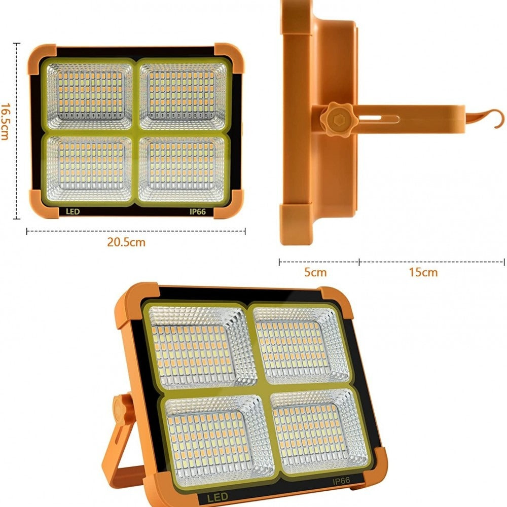 LED проектор с вграден слънчев панел: мощна светлина и екологичен източник на енергия