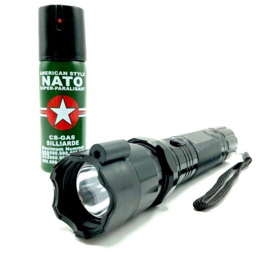 Önvédelmi készlet: Felső védelem Elektrosokkkal LS1298 és NATO Tear Spray 60ml