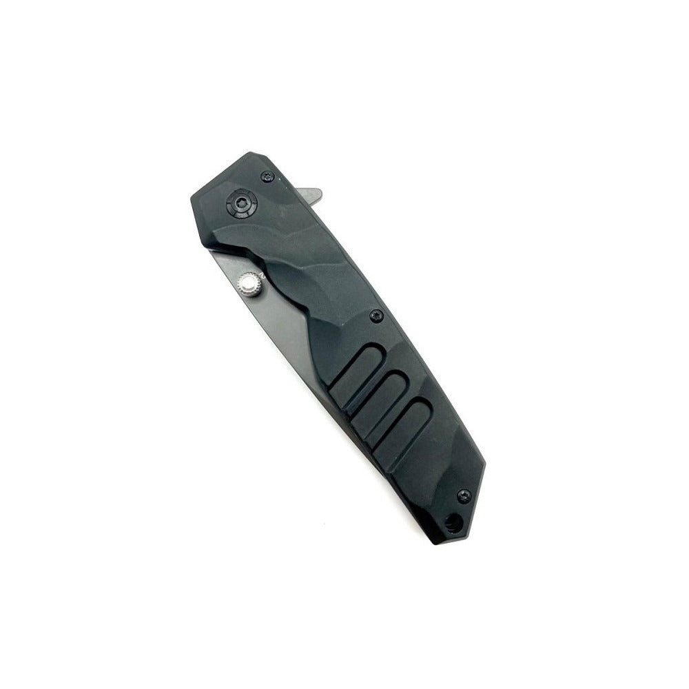 Manual Opening Knife, 23cm, All Black