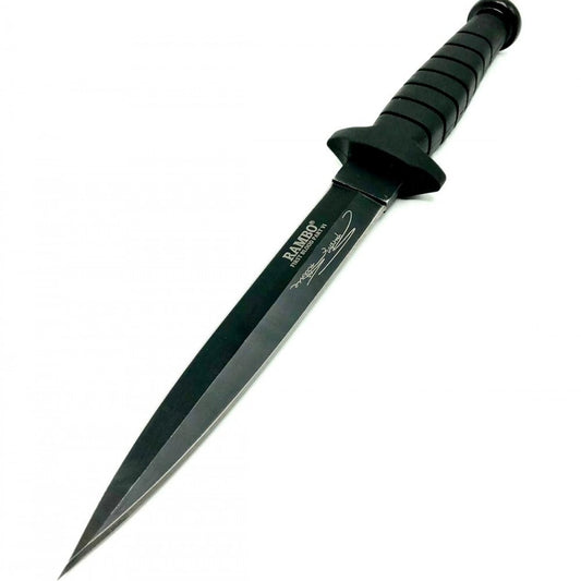 Колекция Rambo VI Нож, двойно острие, гумена дръжка, 31 см