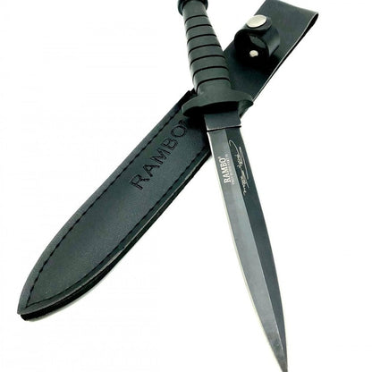 Колекция Rambo VI Нож, двойно острие, гумена дръжка, 31 см