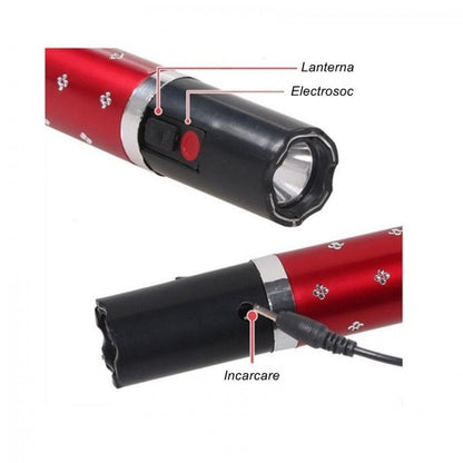 Dispozitiv cu Electrosocuri Tip Ruj de Înaltă Tensiune | Protecție Personală Eficace