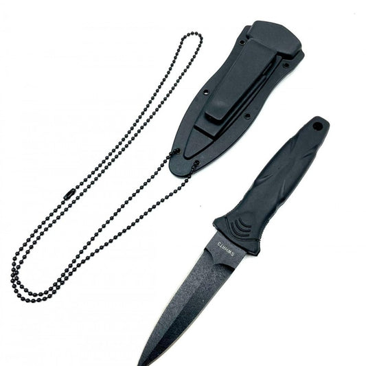 Smith&amp;Wesson taktikai kés, tokkal és lánccal, 19 cm