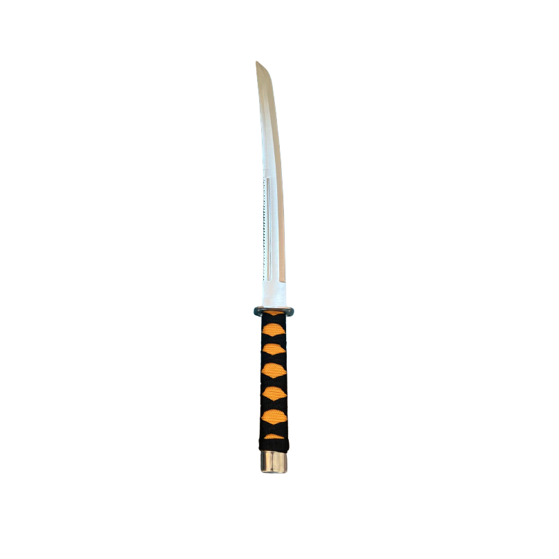 Samurai, Night Panther, Maner Impletitura, 70 cm, Teaca Piele Ecologica