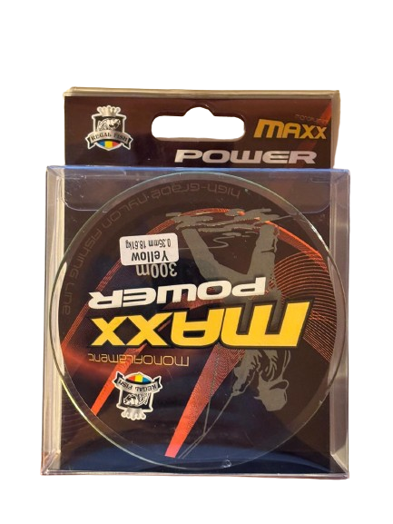 Fir Monofilament Power Maxx Galben 300M 0.35mm