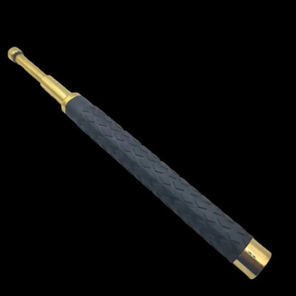 Златен професионален телескопичен бастун, включен капак, 64 см