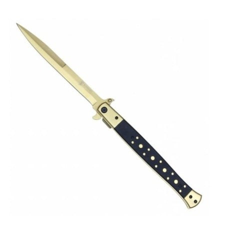 BigBoy Stiletto Gold Edition нож, автоматично отваряне, 32 см